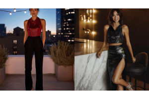 Light Up New Year’s Eve: Two Dazzling Outfits for a Night to Remember 