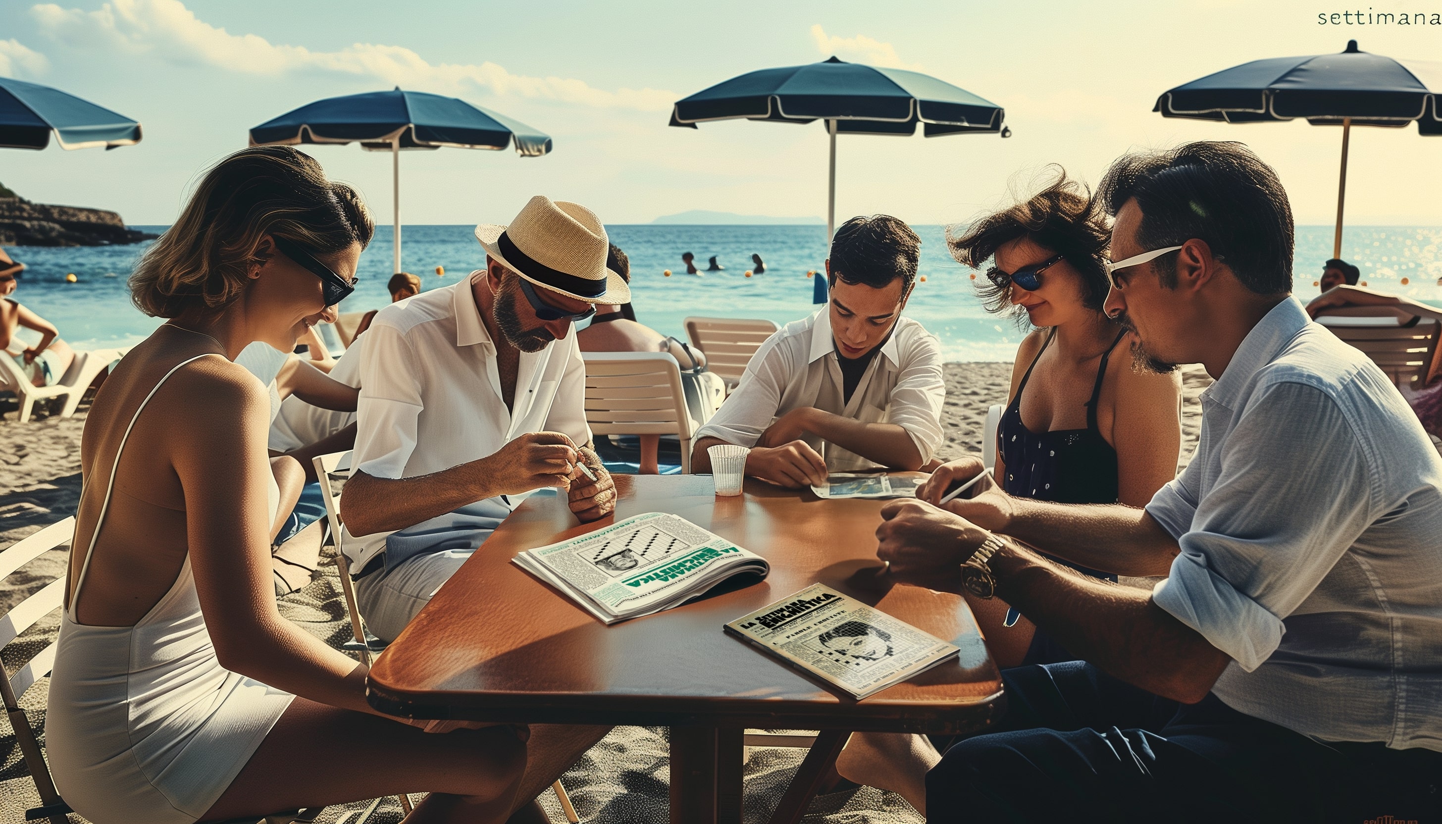 Italian Beach Pastimes: Embracing the Tradition of the Cruciverba 